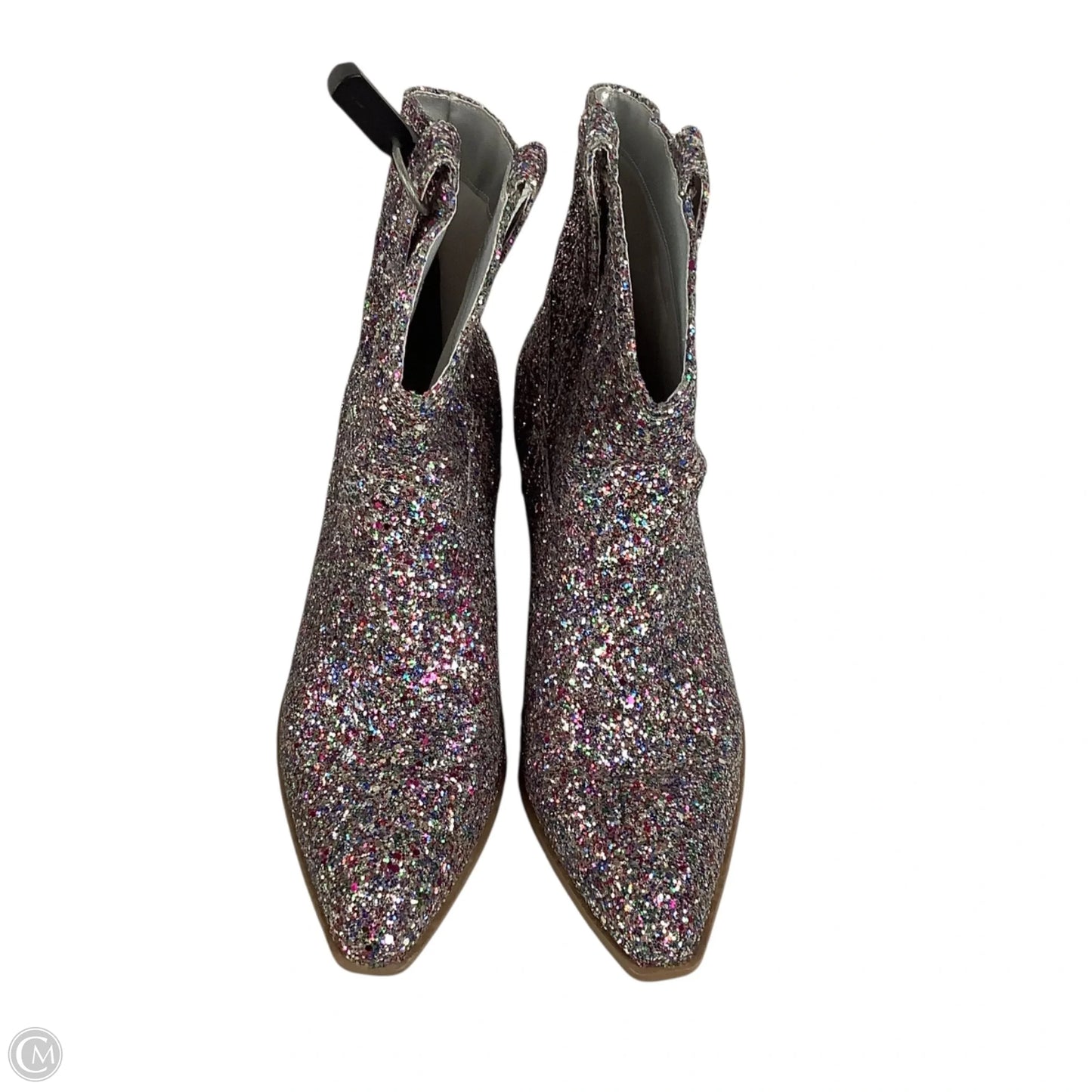 Boots Ankle Heels By Crown And Ivy In Multi-colored, Size: 9