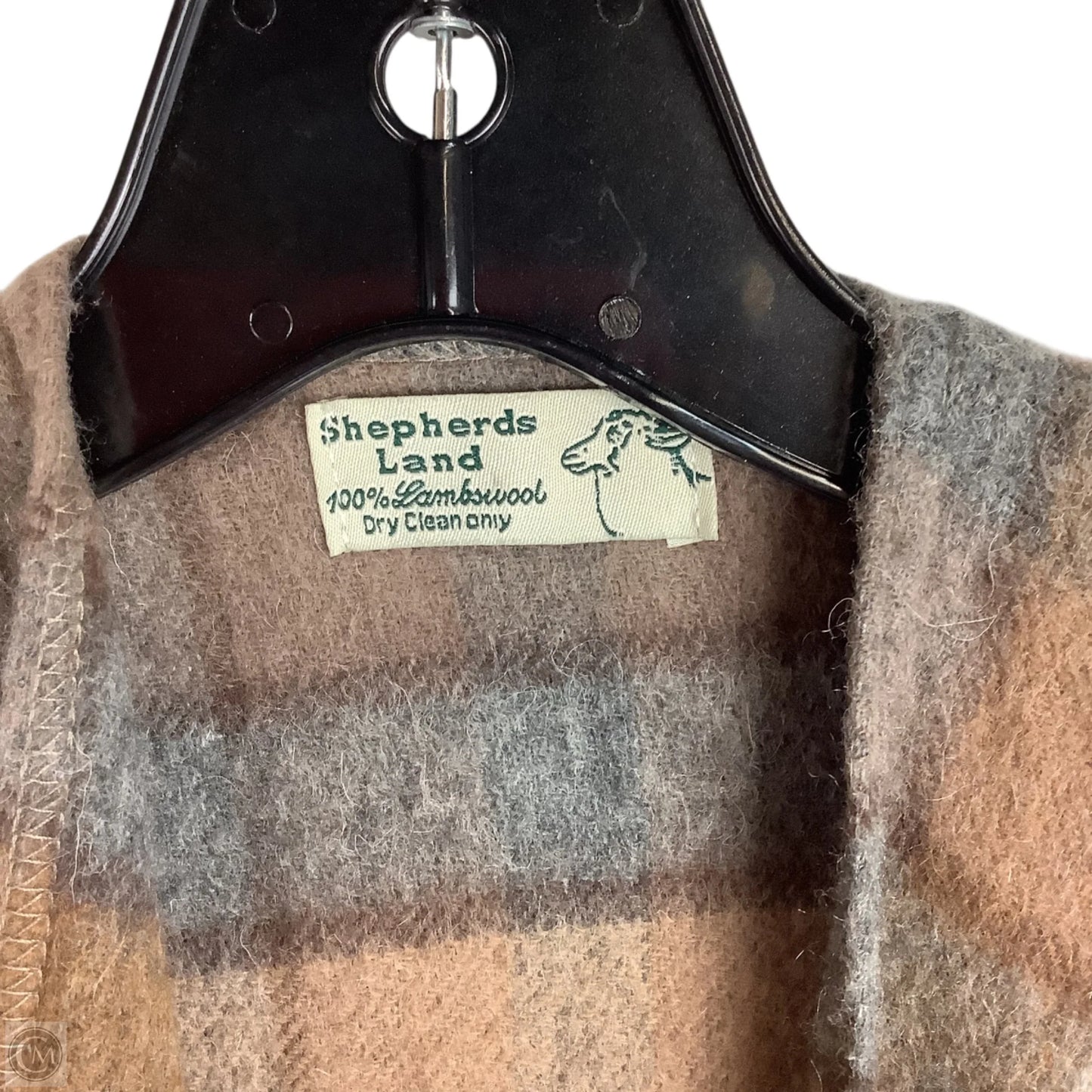 Shawl By Clothes Mentor In Brown, ONE SIZE