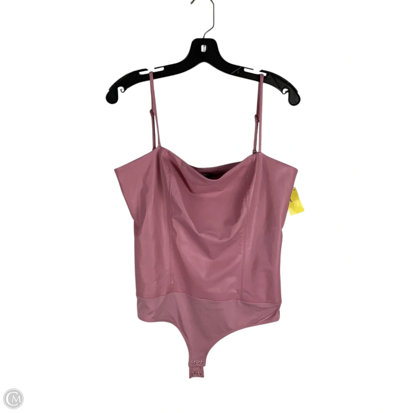 Bodysuit By Express In Pink, Size: L