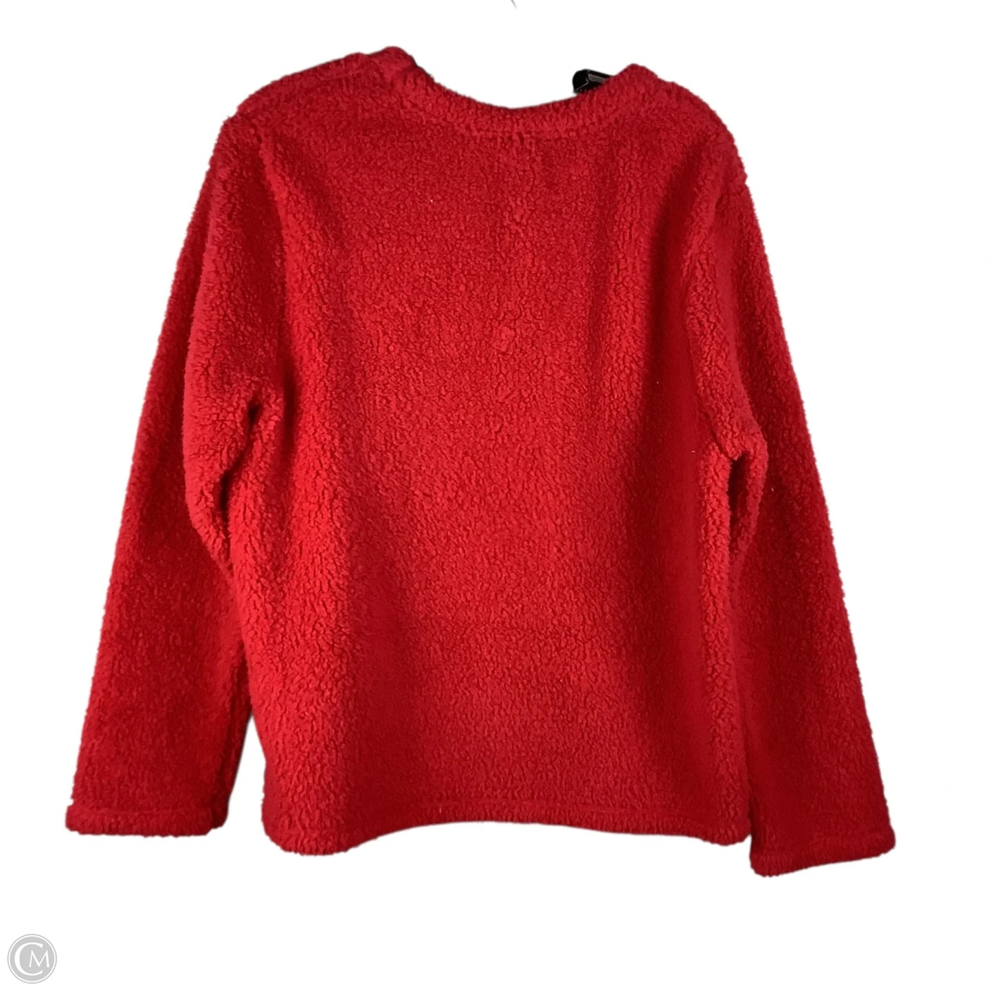 Sweater By Holiday Time In Red, Size: M