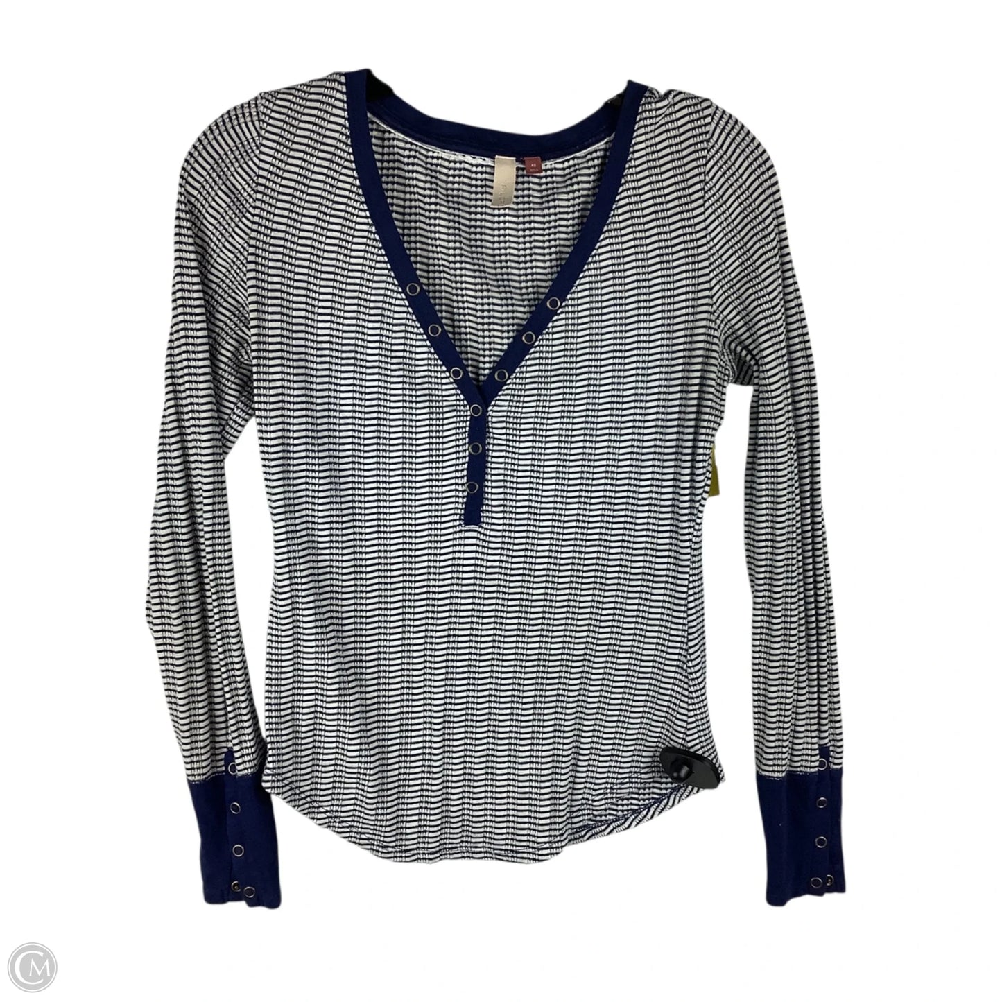 Top Long Sleeve By Pilcro In Striped Pattern, Size: Xs