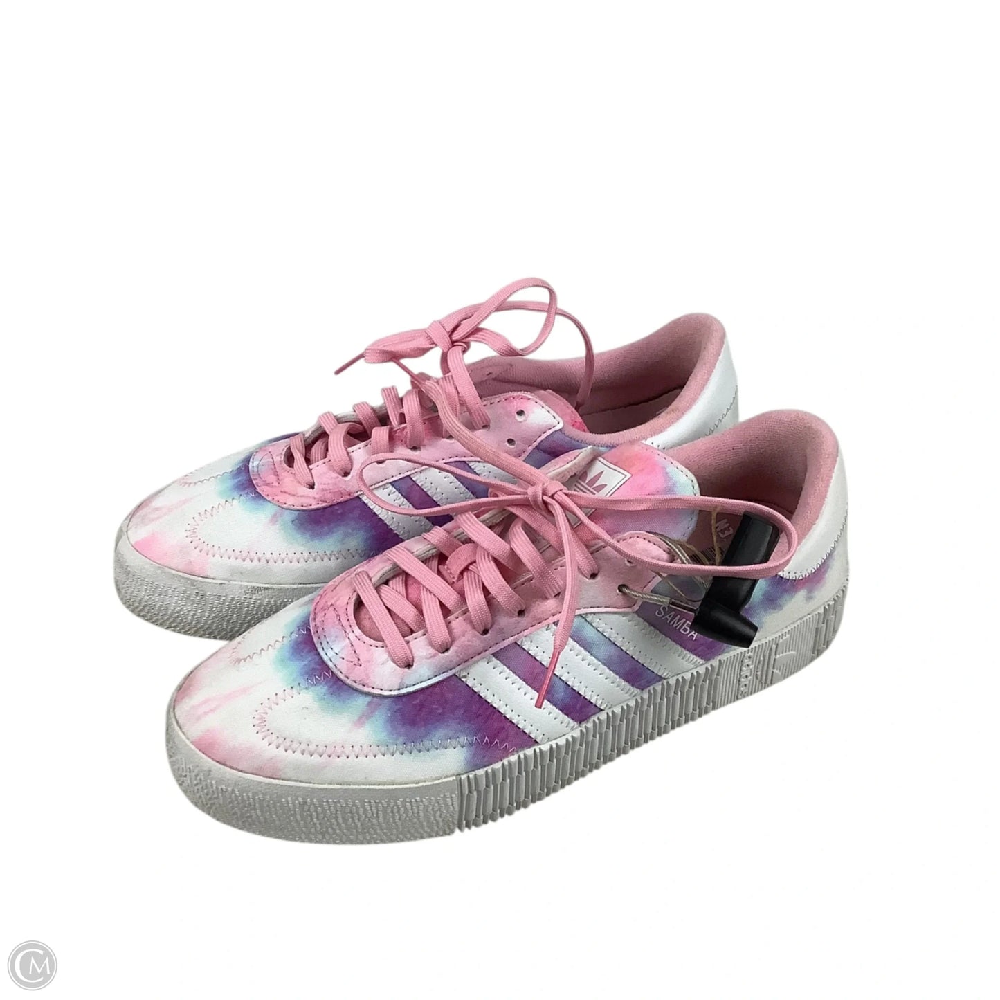 Shoes Sneakers By Adidas In Pink & White, Size: 8.5