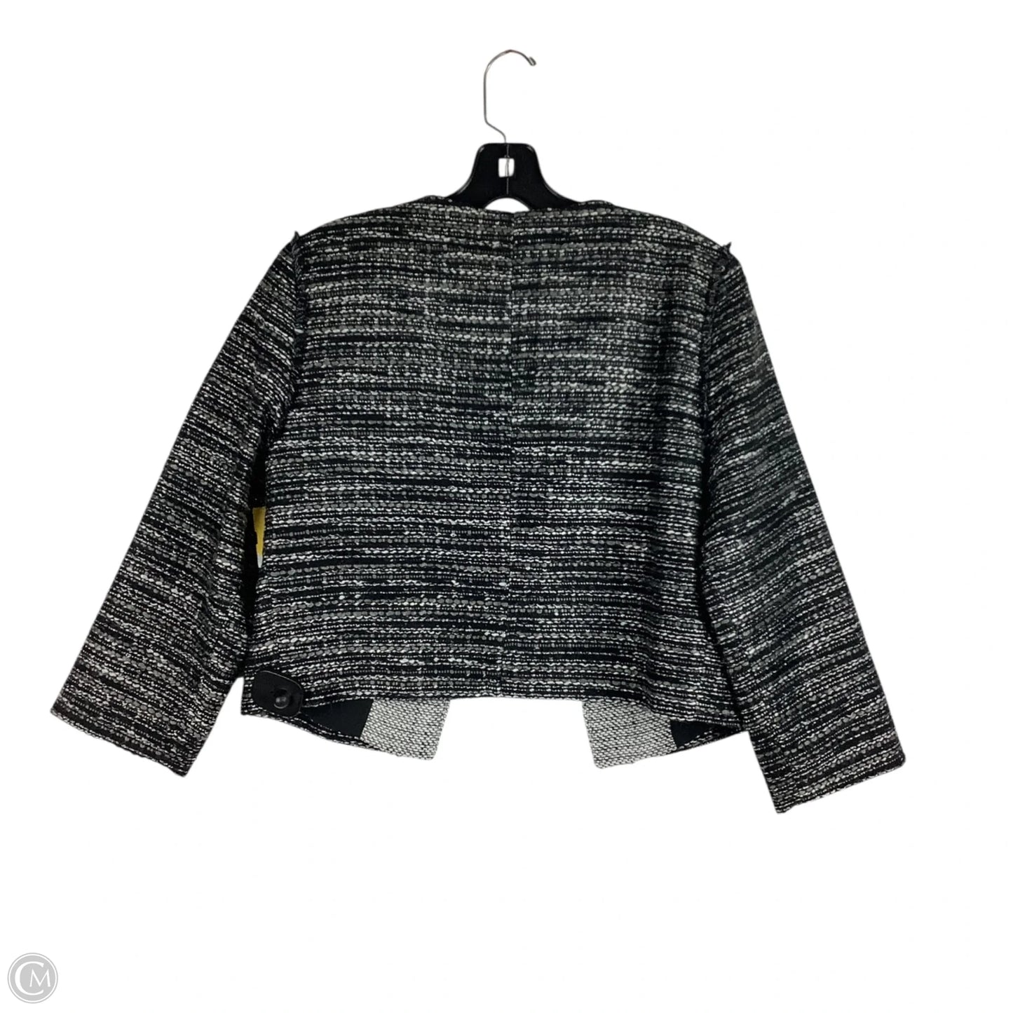 Blazer Designer By Karl Lagerfeld In Black, Size: M