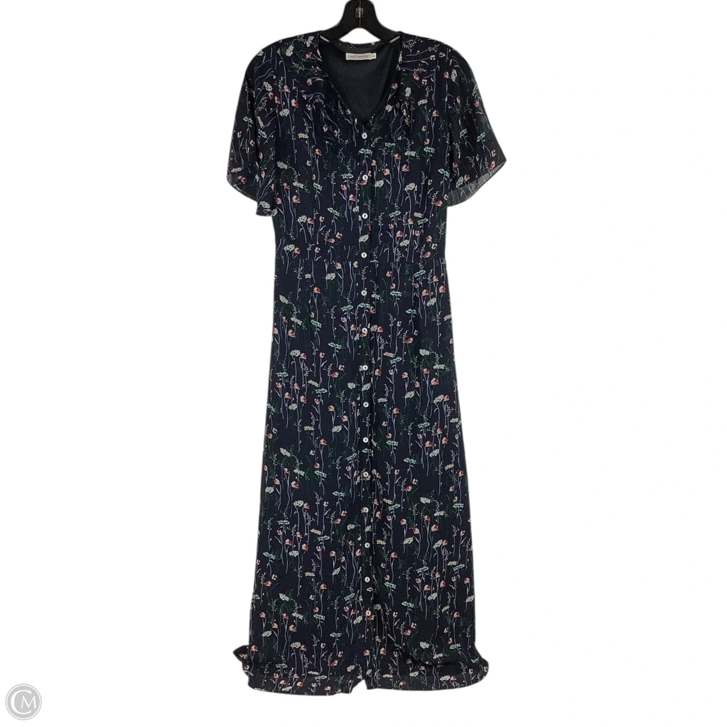 Dress Casual Maxi By Clothes Mentor In Navy, Size: S