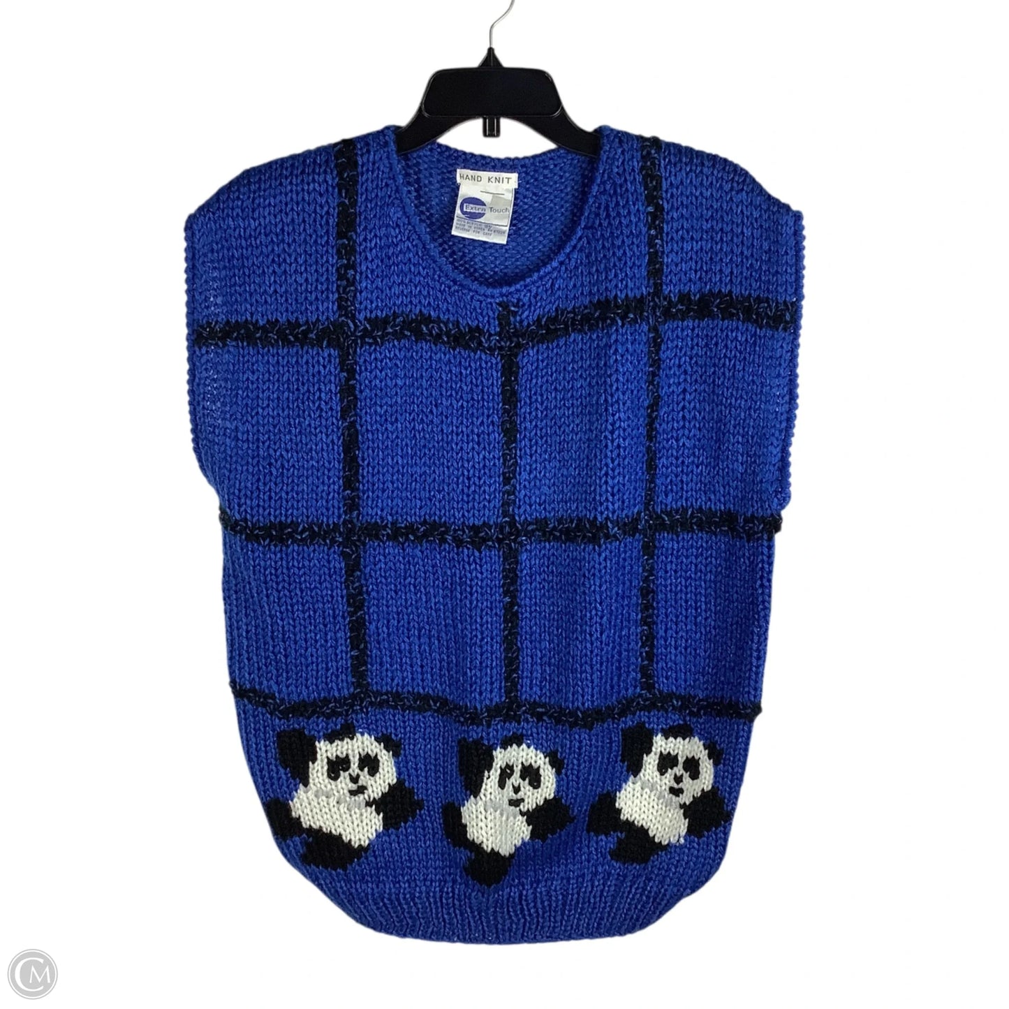 Sweater Short Sleeve By Clothes Mentor In Blue, Size: Est. L