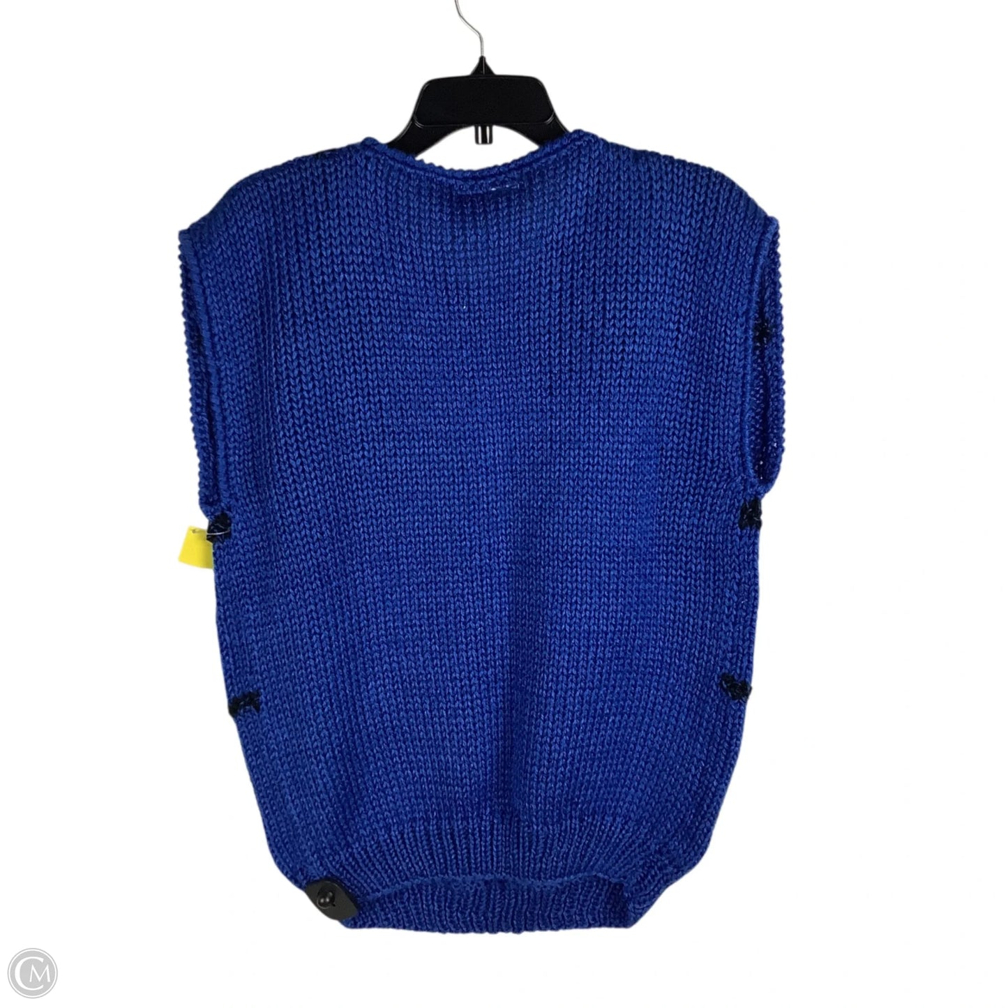 Sweater Short Sleeve By Clothes Mentor In Blue, Size: Est. L