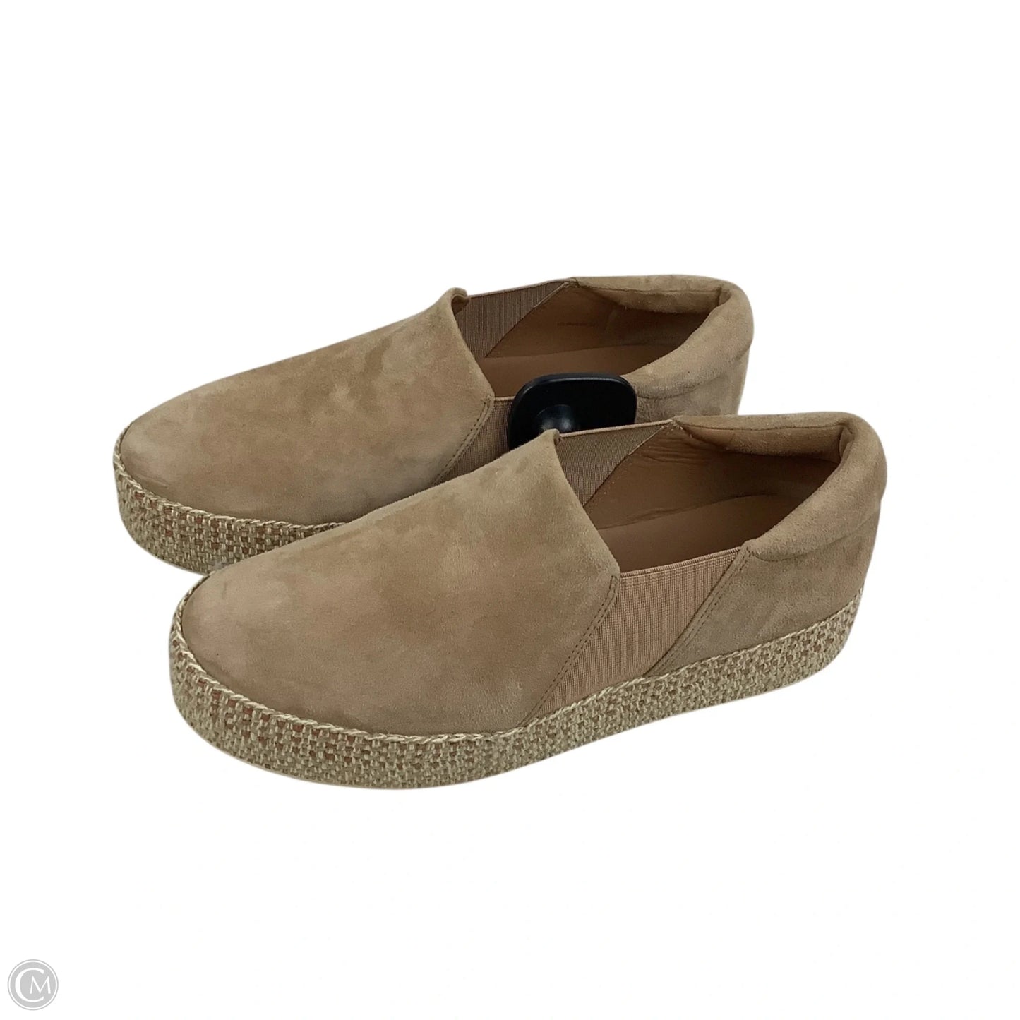 Shoes Heels Platform By Vince In Taupe, Size: 6