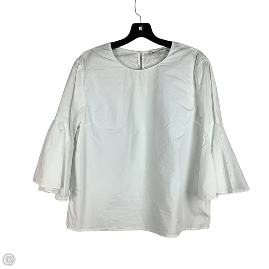 Top Long Sleeve By English Factory In White, Size: L