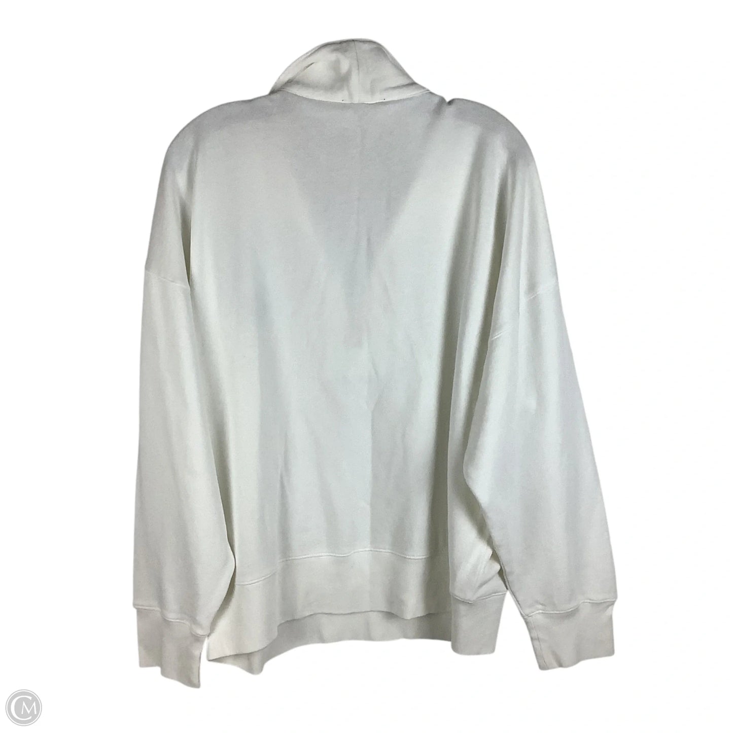 Sweatshirt Collar By J. Crew In White, Size: Xxl