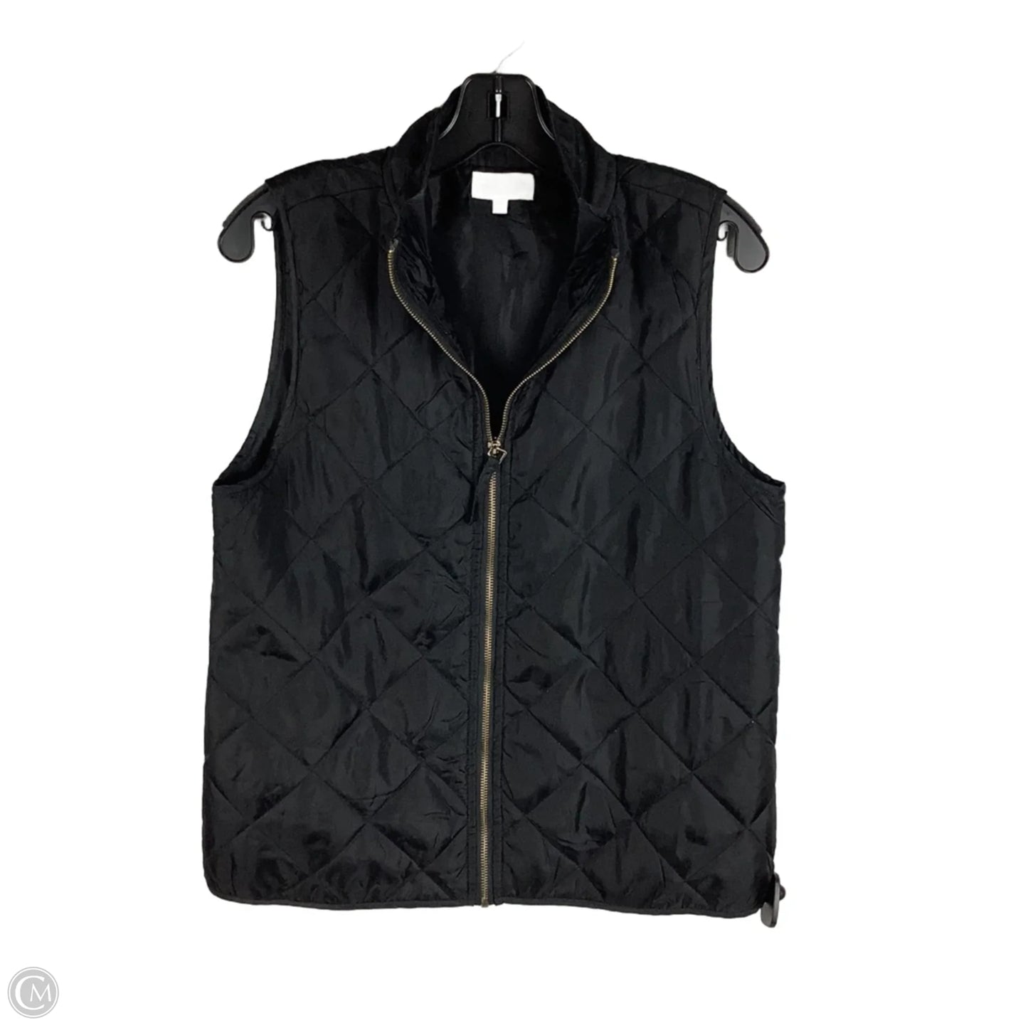Vest Puffer & Quilted By Mudpie In Black, Size: M