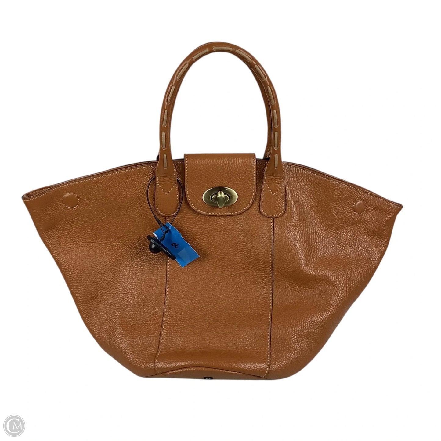Handbag Leather By Sundance, Size: Medium