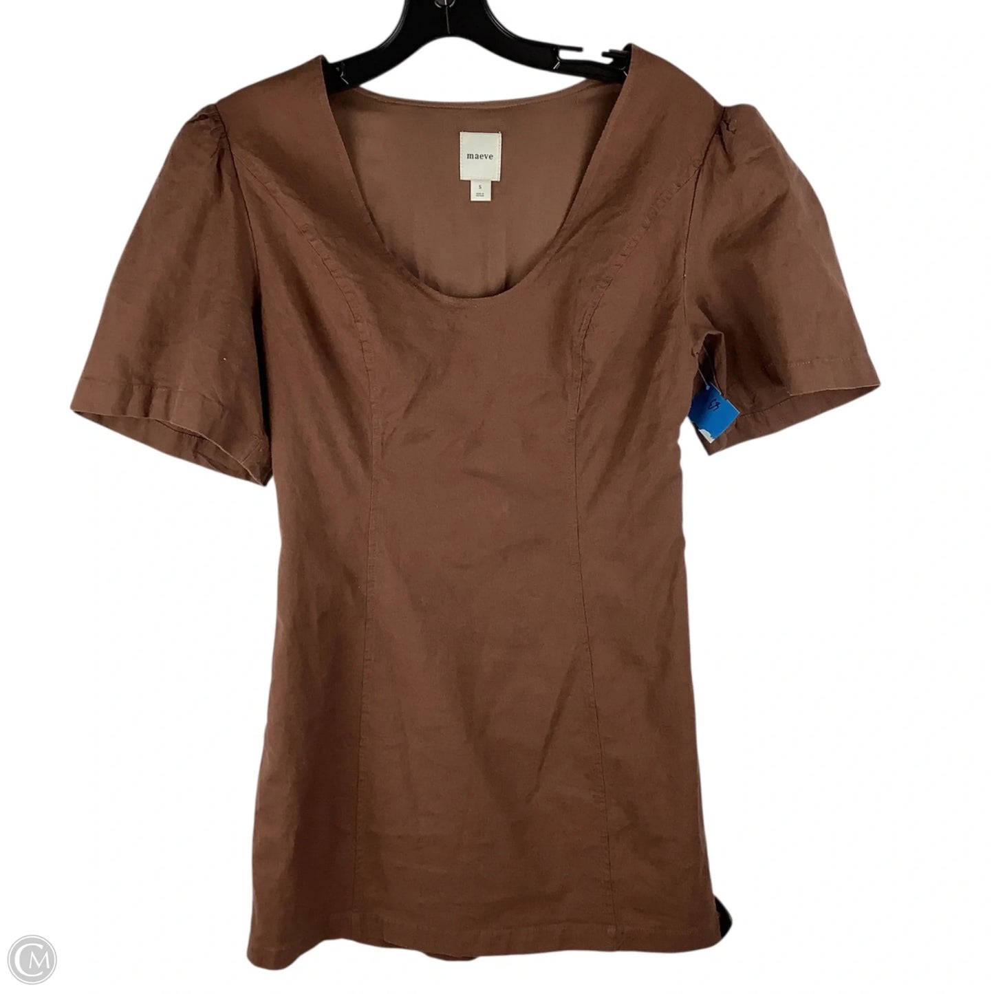 Dress Casual Short By Maeve In Brown, Size: S