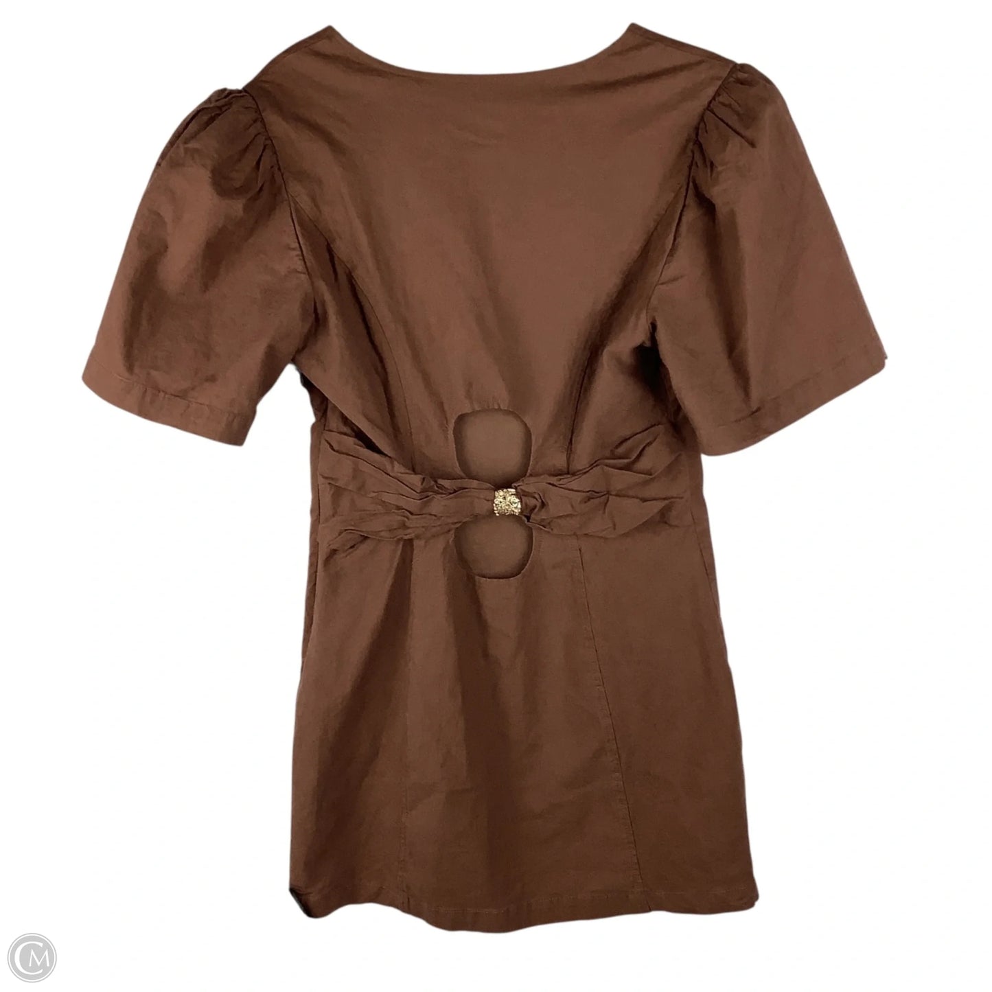 Dress Casual Short By Maeve In Brown, Size: S