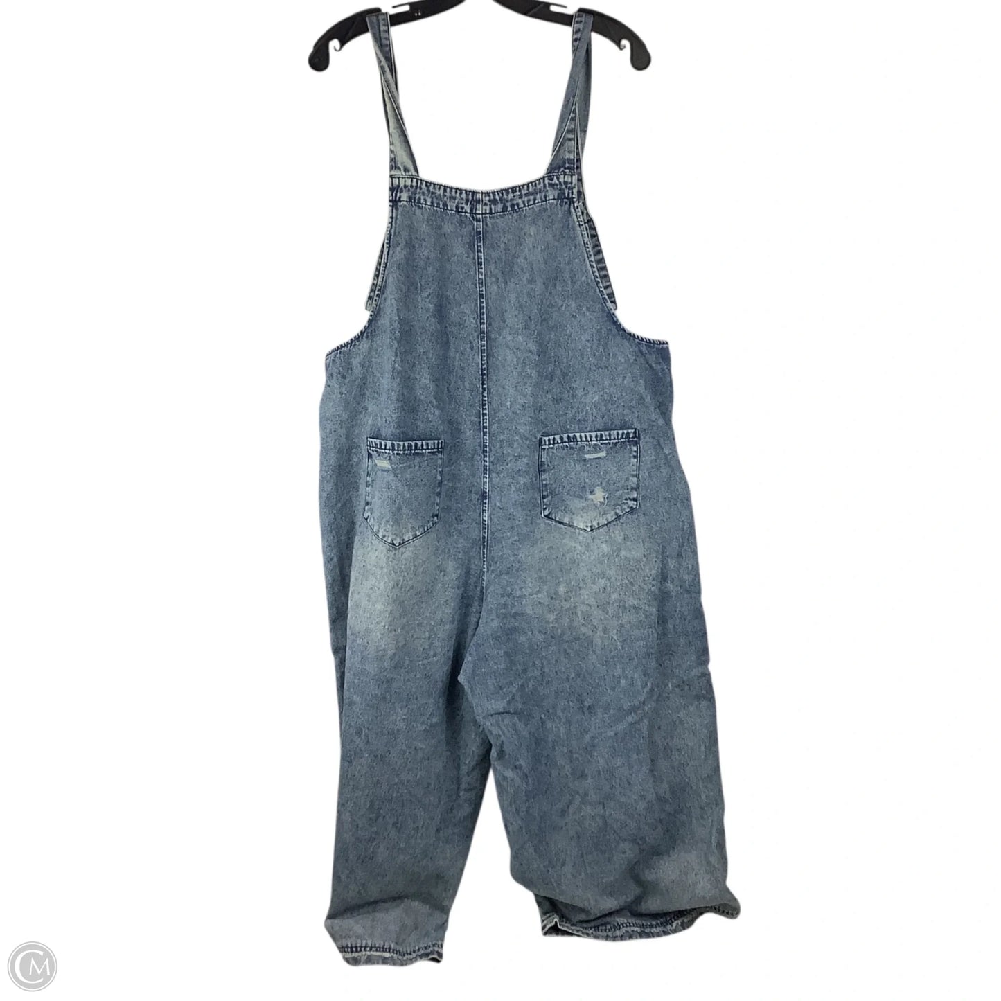 Overalls By Easel In Blue Denim, Size: S