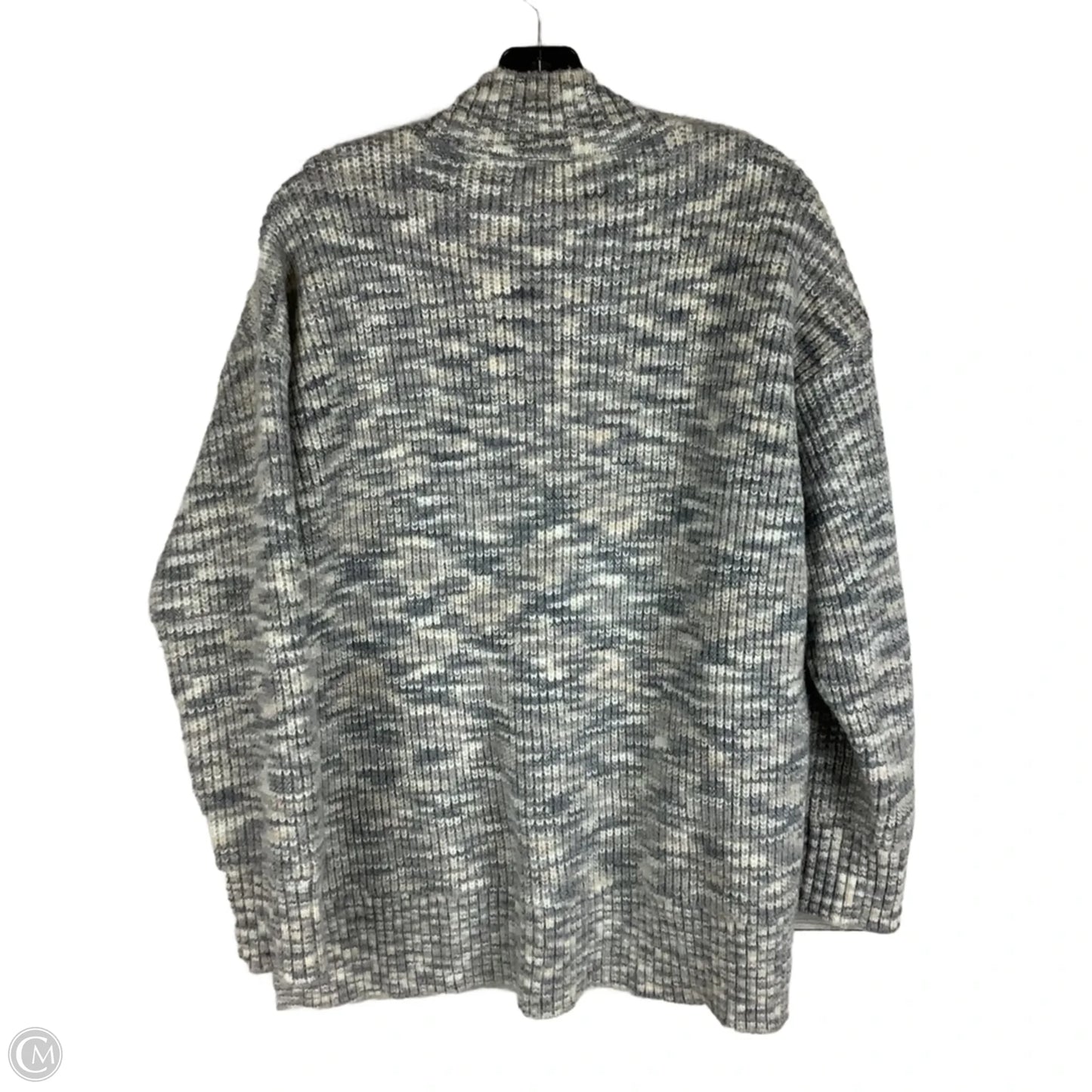 Sweater By Loft In Grey, Size: L
