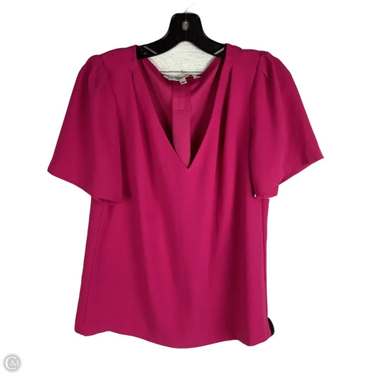 Top Short Sleeve By Trina Turk In Pink, Size: M