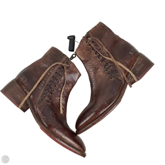 Boots Leather By Bed Stu In Brown, Size: 7