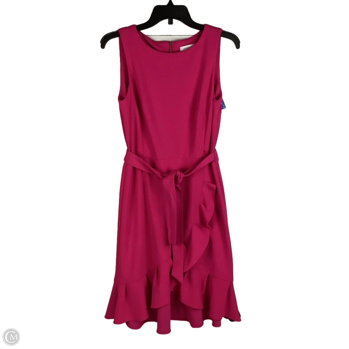 Dress Casual Short By Calvin Klein In Pink, Size: 6