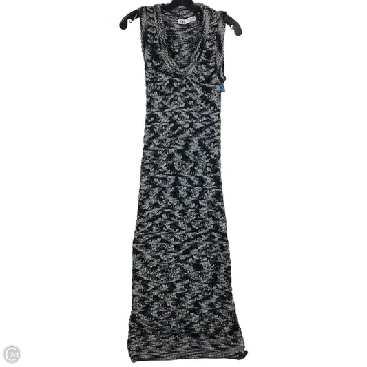 Dress Sweater By Zara In Grey, Size: S