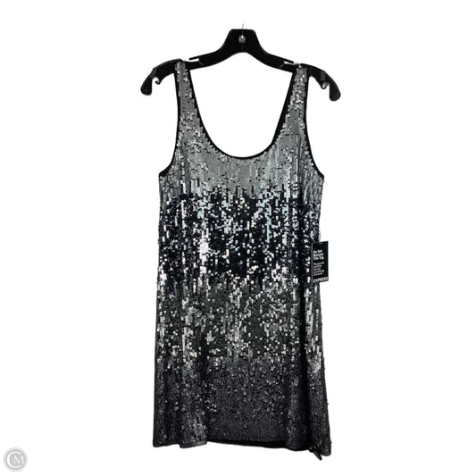 Dress Party Short By Express In Silver, Size: M