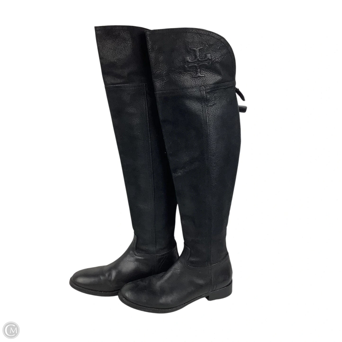 Boots Designer By Tory Burch In Black, Size: 7.5