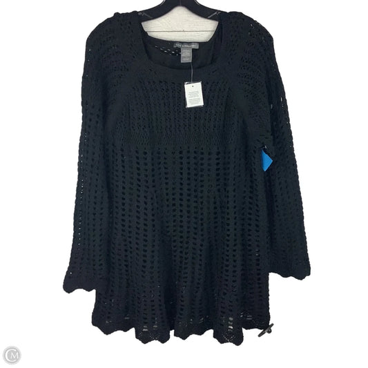 Top Long Sleeve By Kate & Mallory In Black, Size: 1x