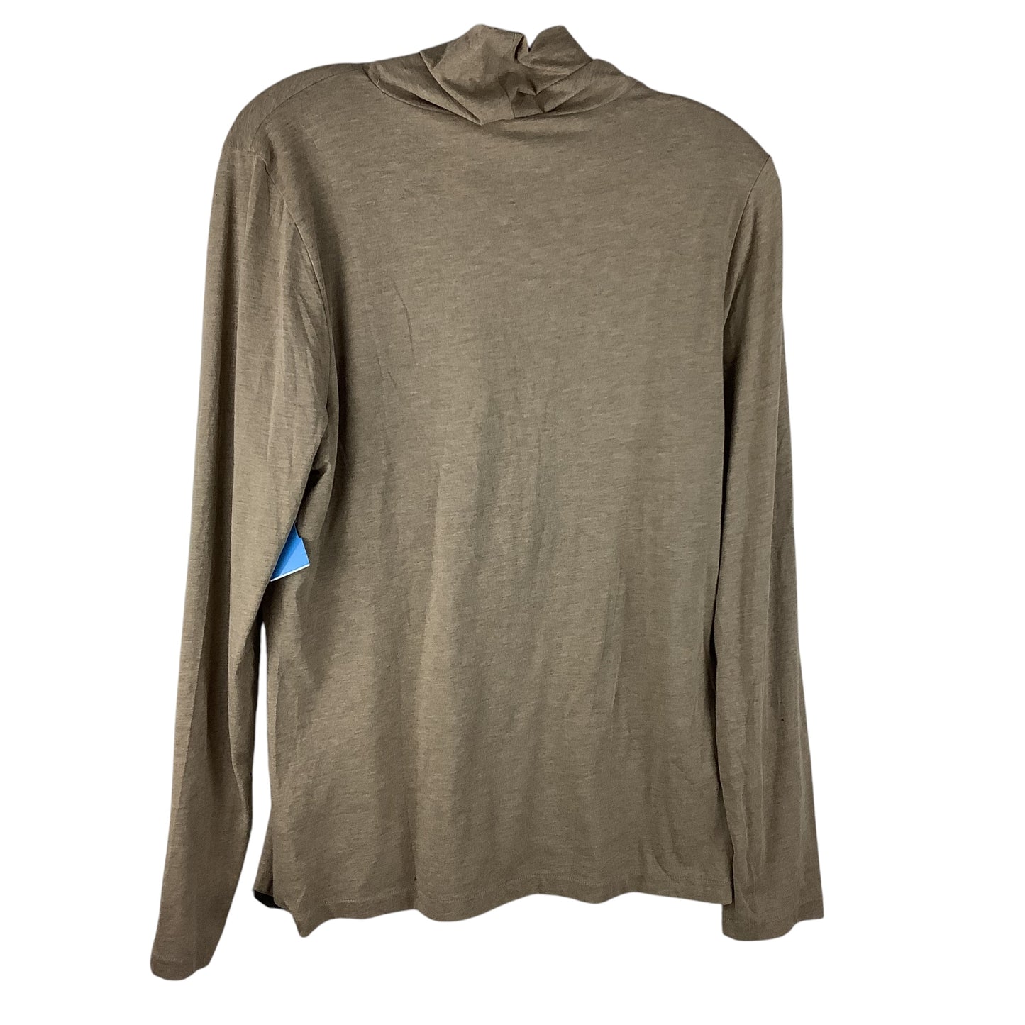 Top Long Sleeve Basic By J. Crew In Tan, Size: L