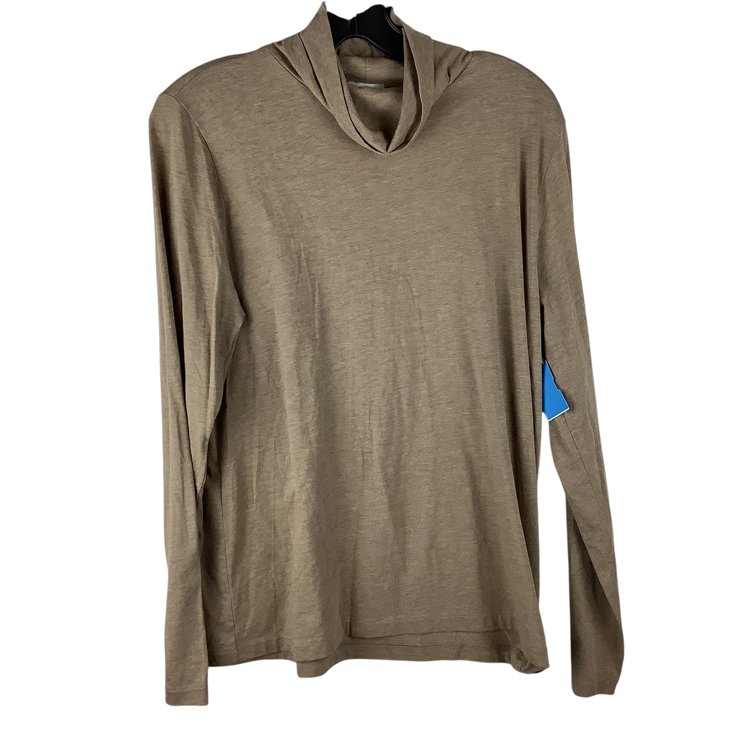 Top Long Sleeve Basic By J. Crew In Tan, Size: L