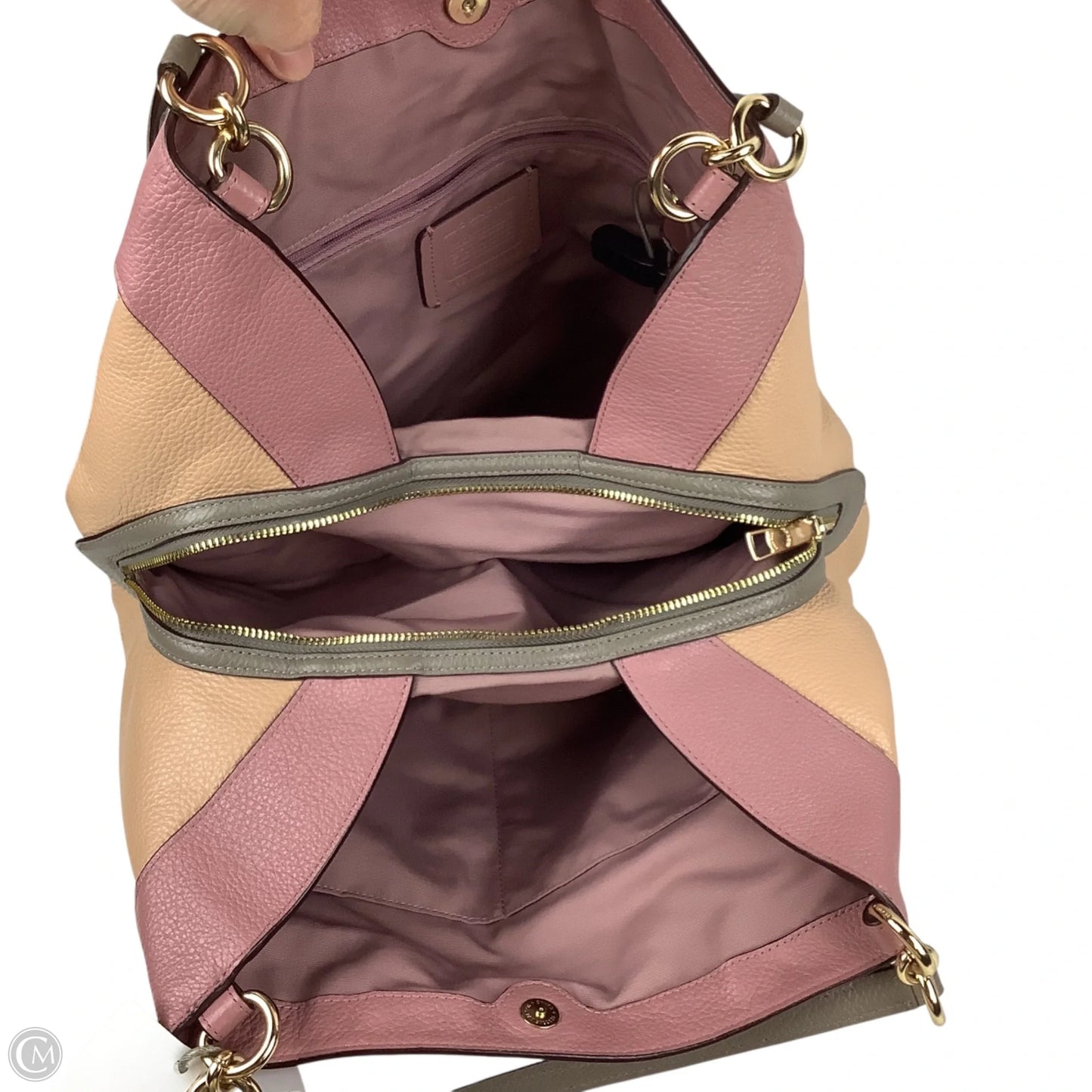 Handbag Designer By Coach, Size: Medium