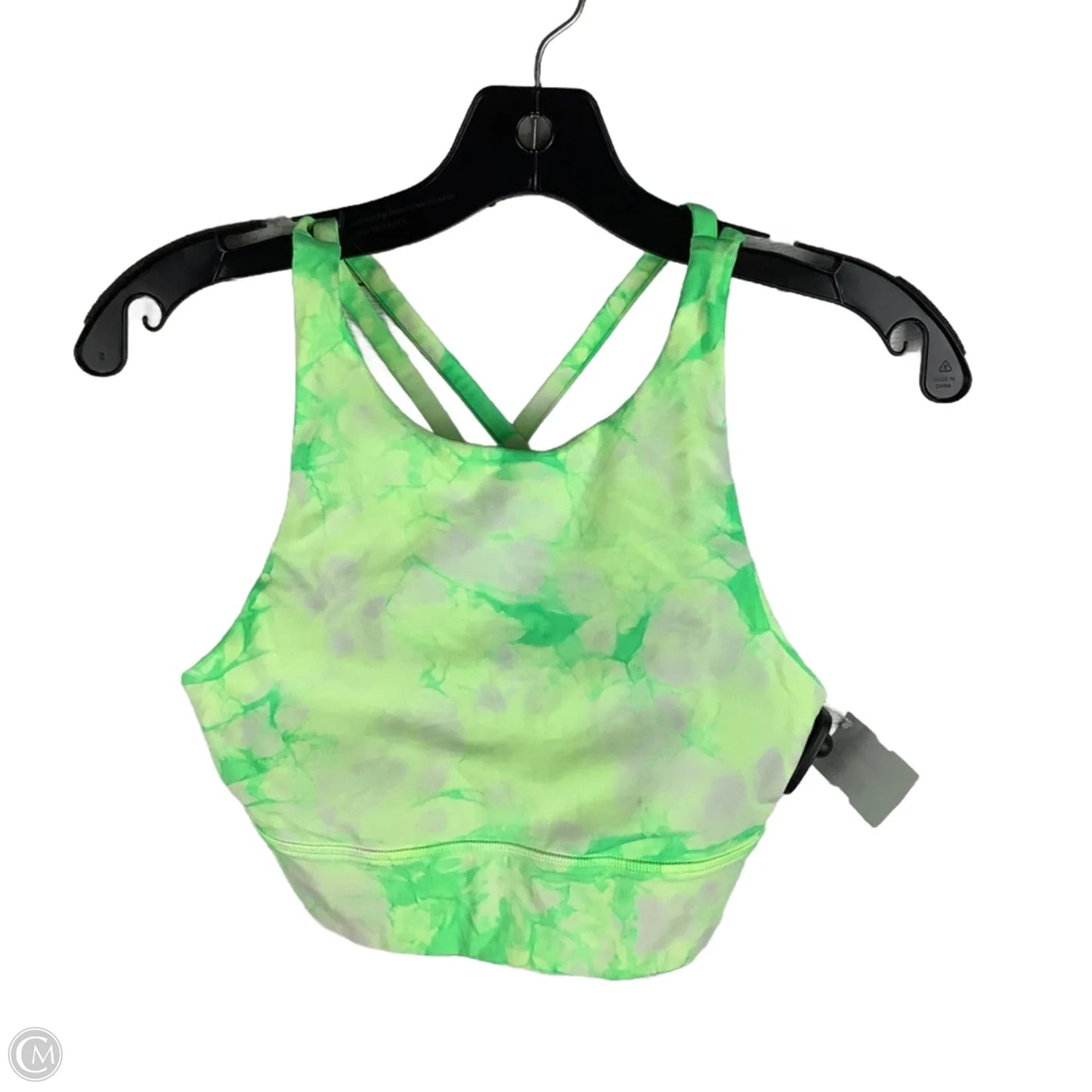 Athletic Bra By Lululemon In Green, Size: 6