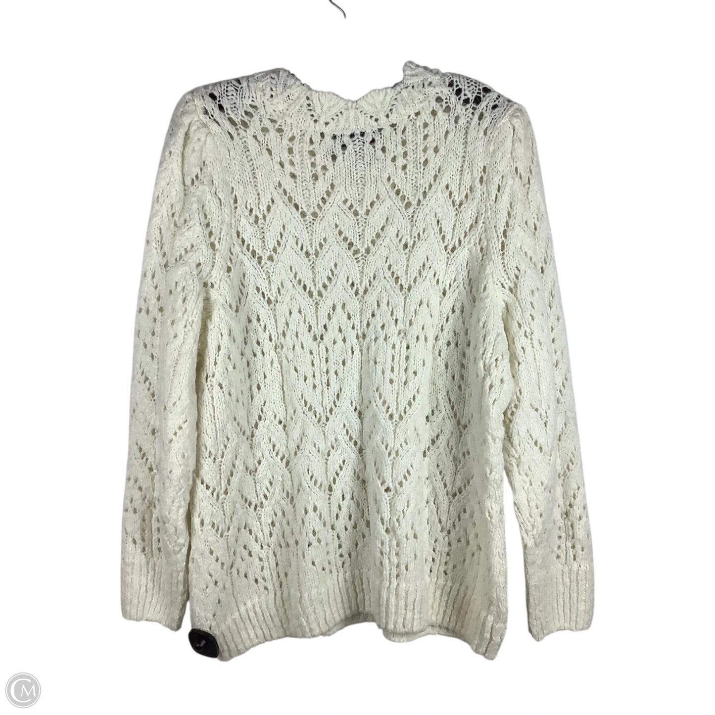 Sweater By Lane Bryant In White, Size: 2x (18/20)