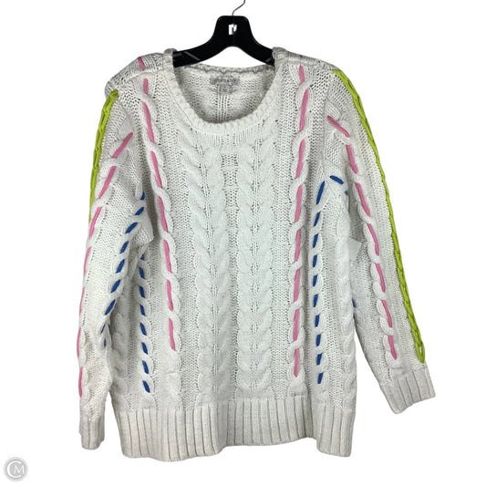 Sweater By Crown And Ivy In White, Size: L