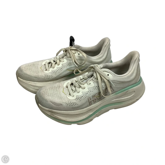 Shoes Athletic By Hoka In Cream, Size: 6.5