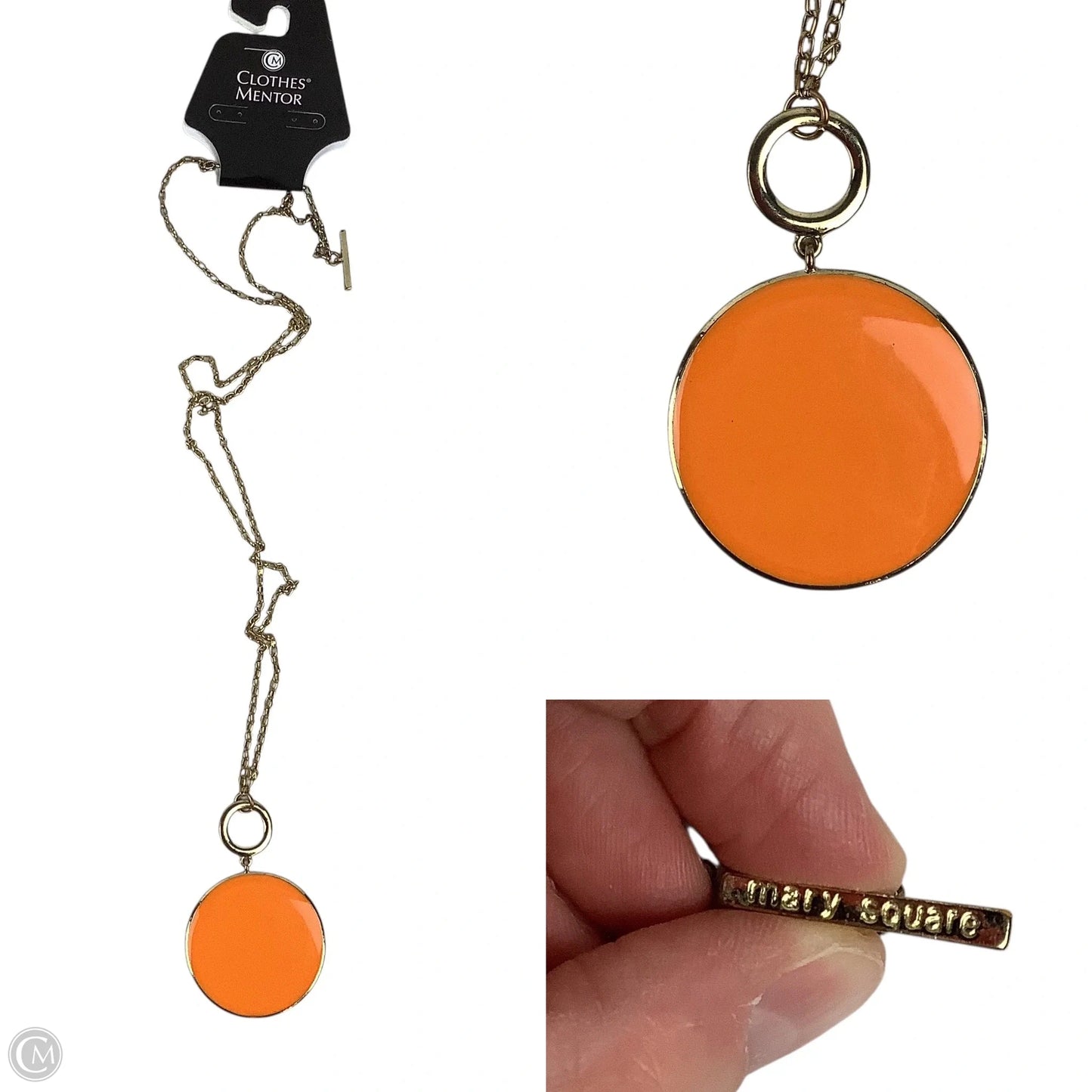 Necklace Pendant By Mary Square