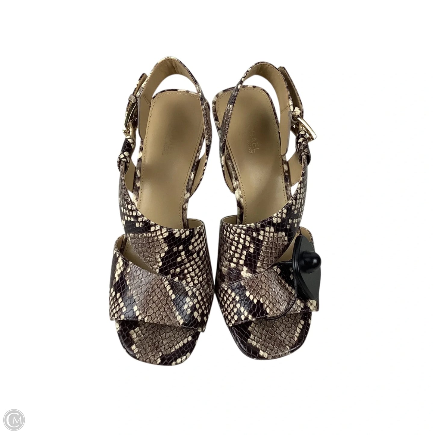 Shoes Heels Stiletto By Michael By Michael Kors In Snakeskin Print, Size: 7