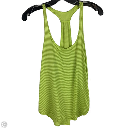 Athletic Tank Top By Lululemon In Chartreuse, Estimated Size: 6