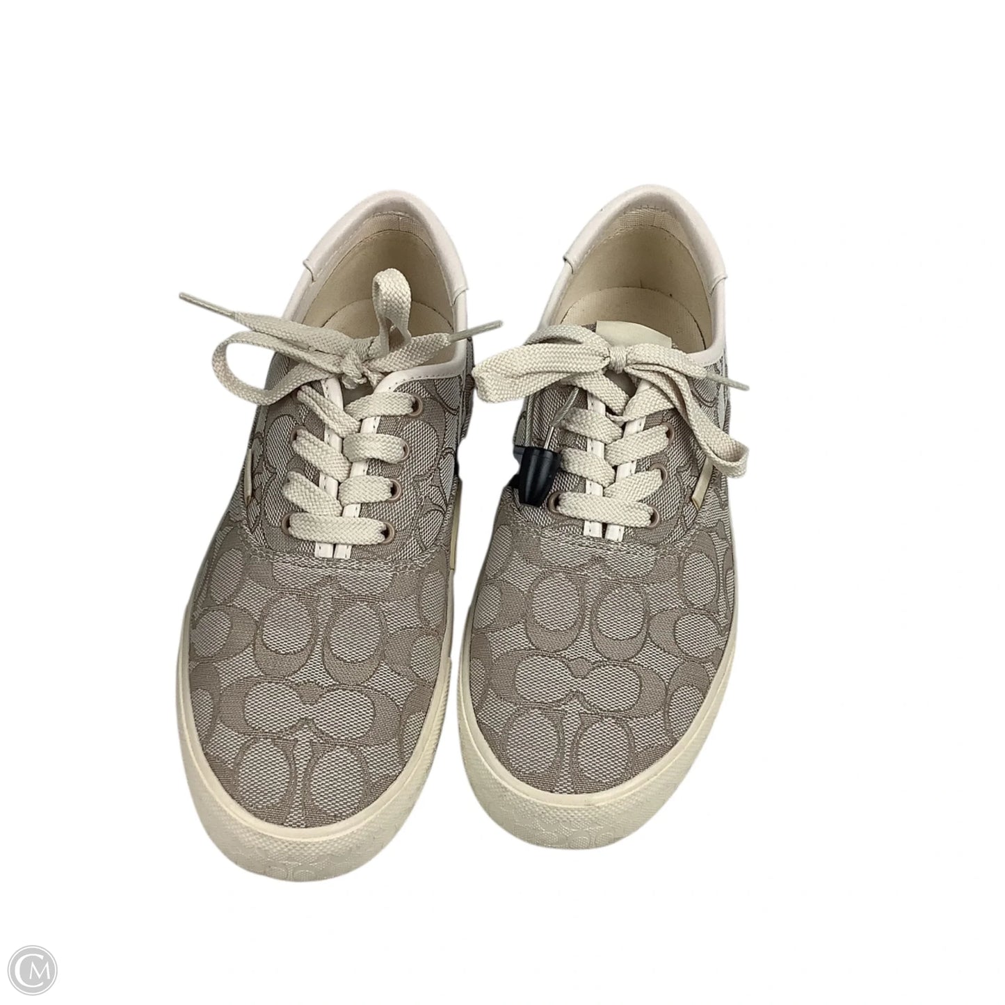 Shoes Designer By Coach In Cream, Size: 8