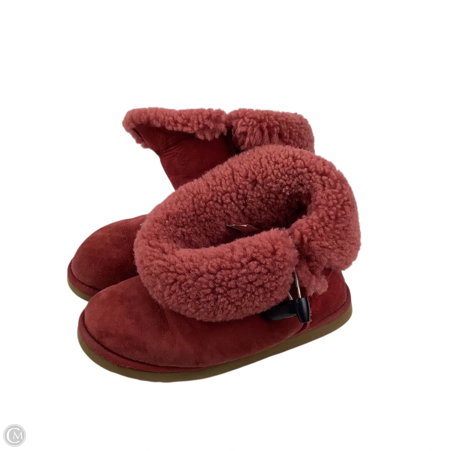 Boots Designer By Ugg In Red, Size: 8
