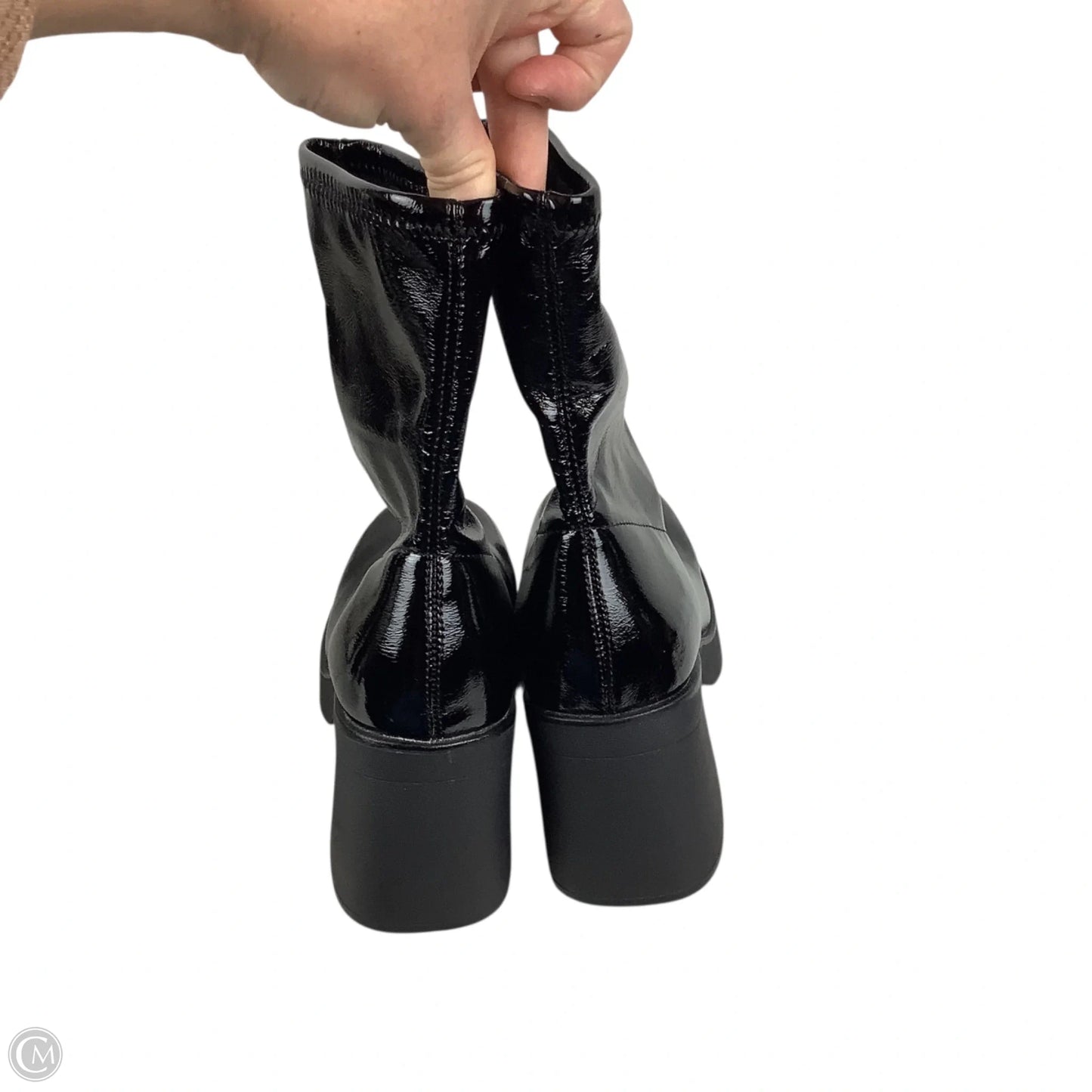 Boots Mid-calf Heels By Call It Spring In Black, Size: 6.5