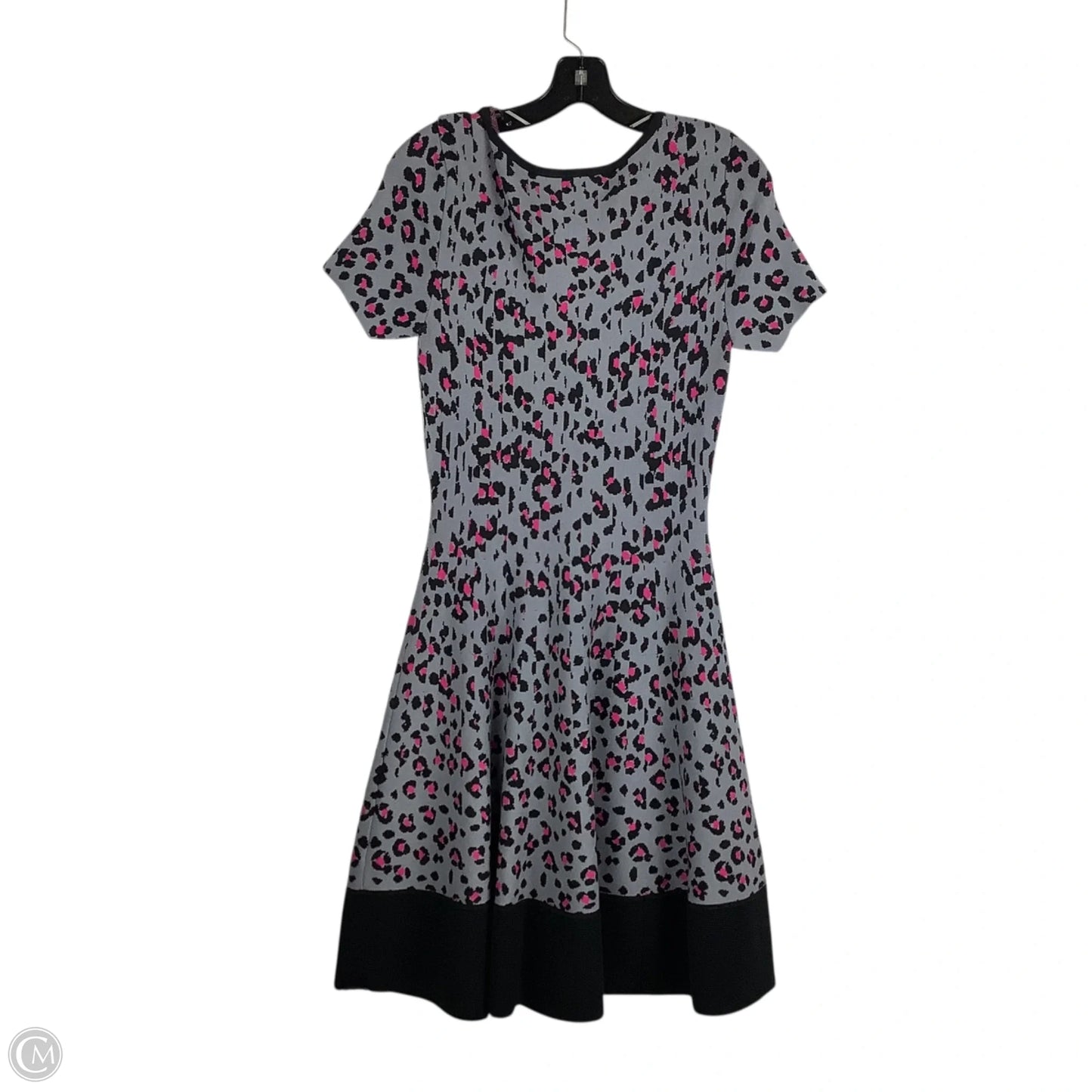 Dress Designer By Kate Spade In Grey & Pink, Size: M