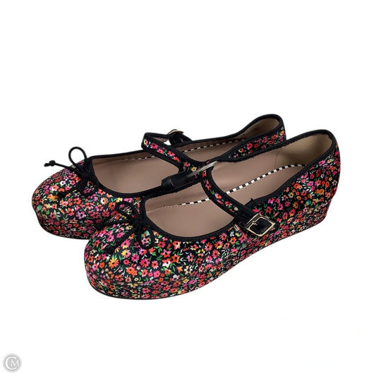 Shoes Flats By Betsey Johnson In Floral Print, Size: 11
