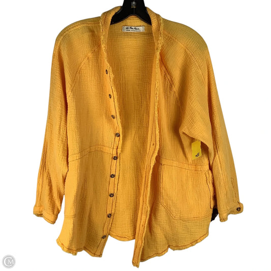Top Long Sleeve By We The Free In Yellow, Size: Xs
