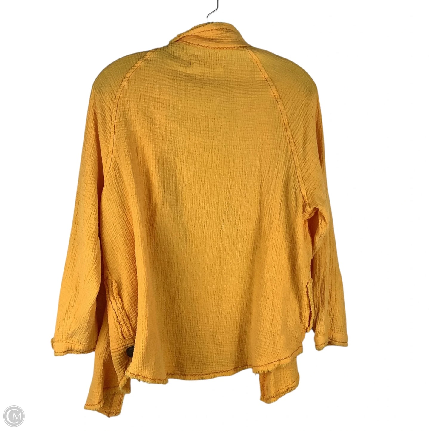 Top Long Sleeve By We The Free In Yellow, Size: Xs