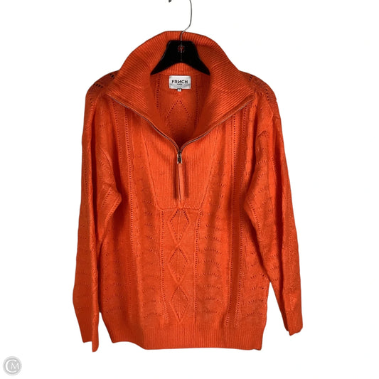 Sweater By Frnch In Orange, Size: S