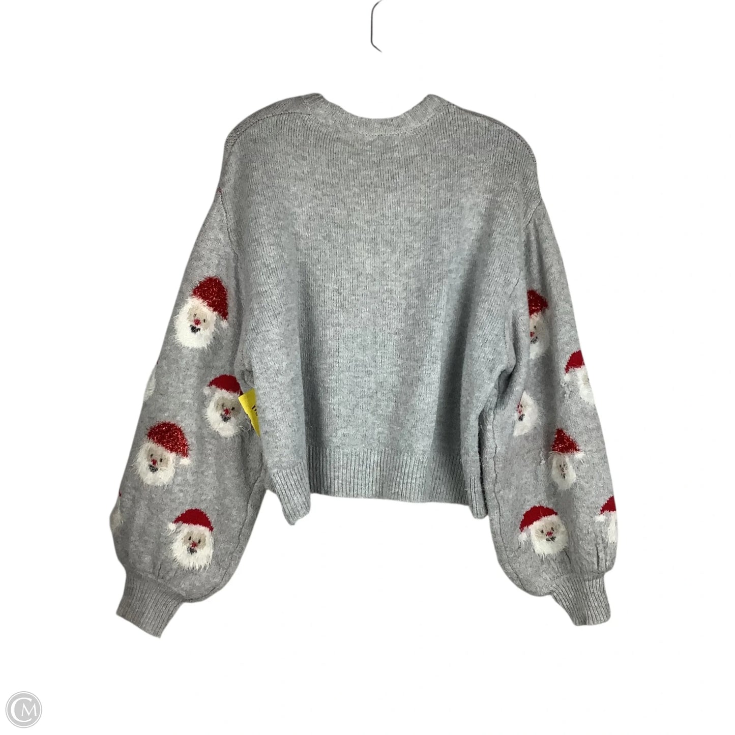 Sweater By Clothes Mentor In Grey, Size: M
