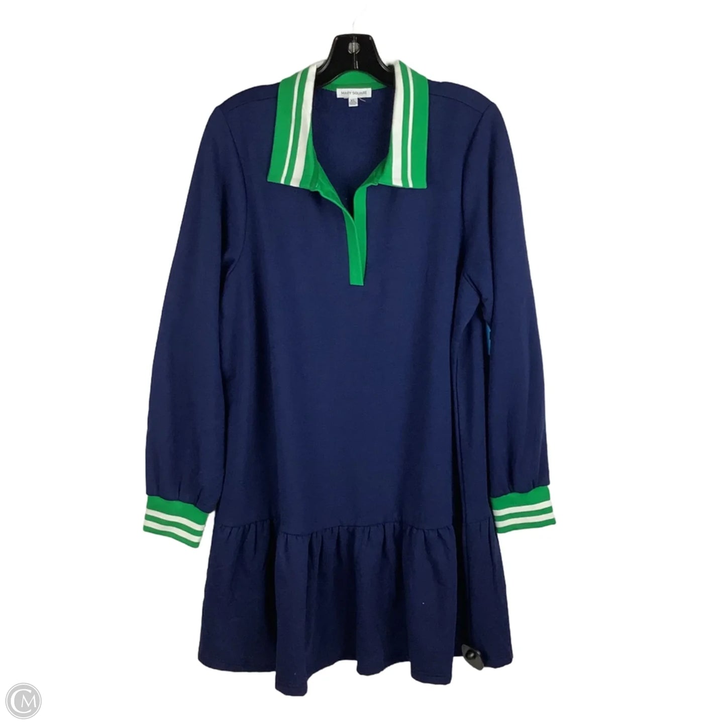 Dress Sweater By Mary Square In Navy, Size: Xl