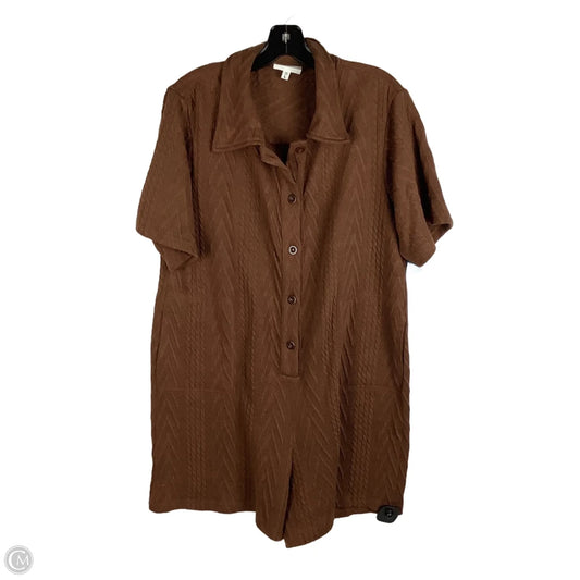 Romper By Heyson In Brown, Size: L