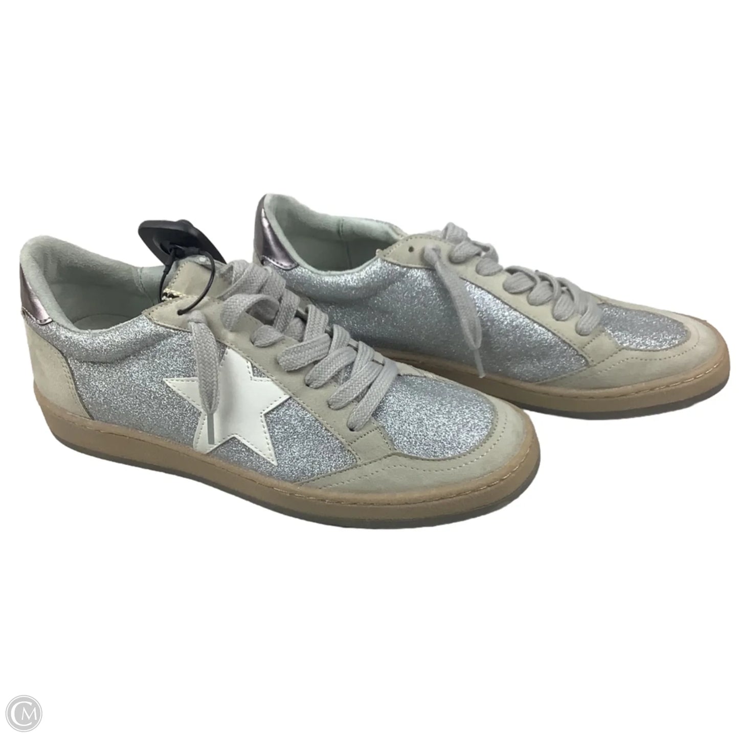 Shoes Sneakers By Shu Shop In Silver, Size: 9