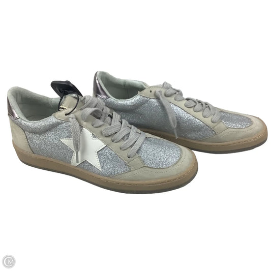 Shoes Sneakers By Shu Shop In Silver, Size: 9