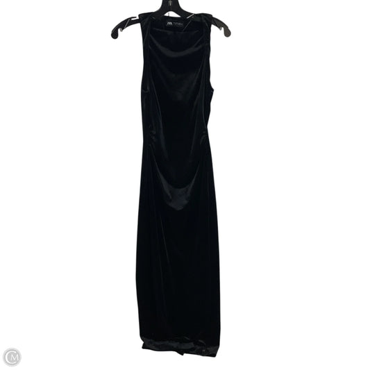 Dress Party Long By Zara In Black, Size: S